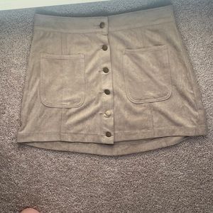 Altard State Suede skirt. Size: M